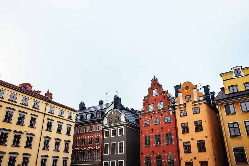 Buildings in a city