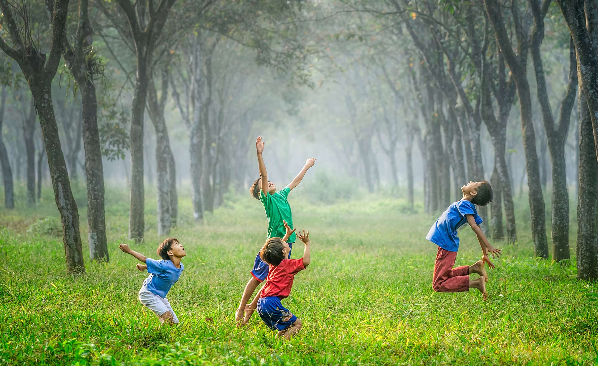 CSR: Children playing in the forest