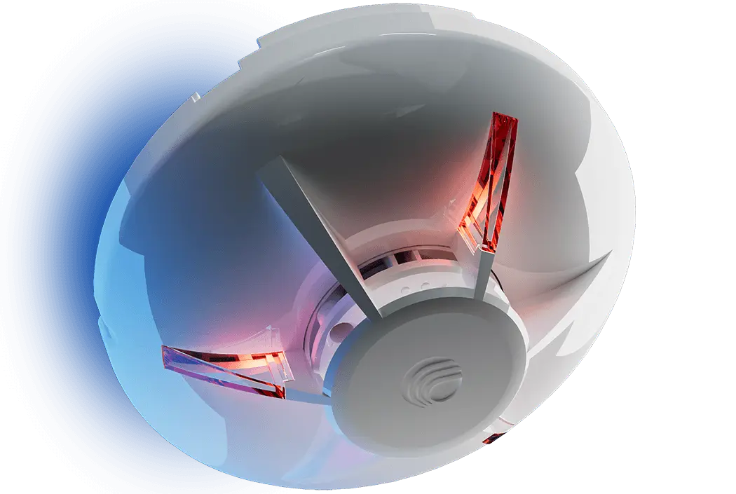 CD-PH smoke and heat detector consilium
