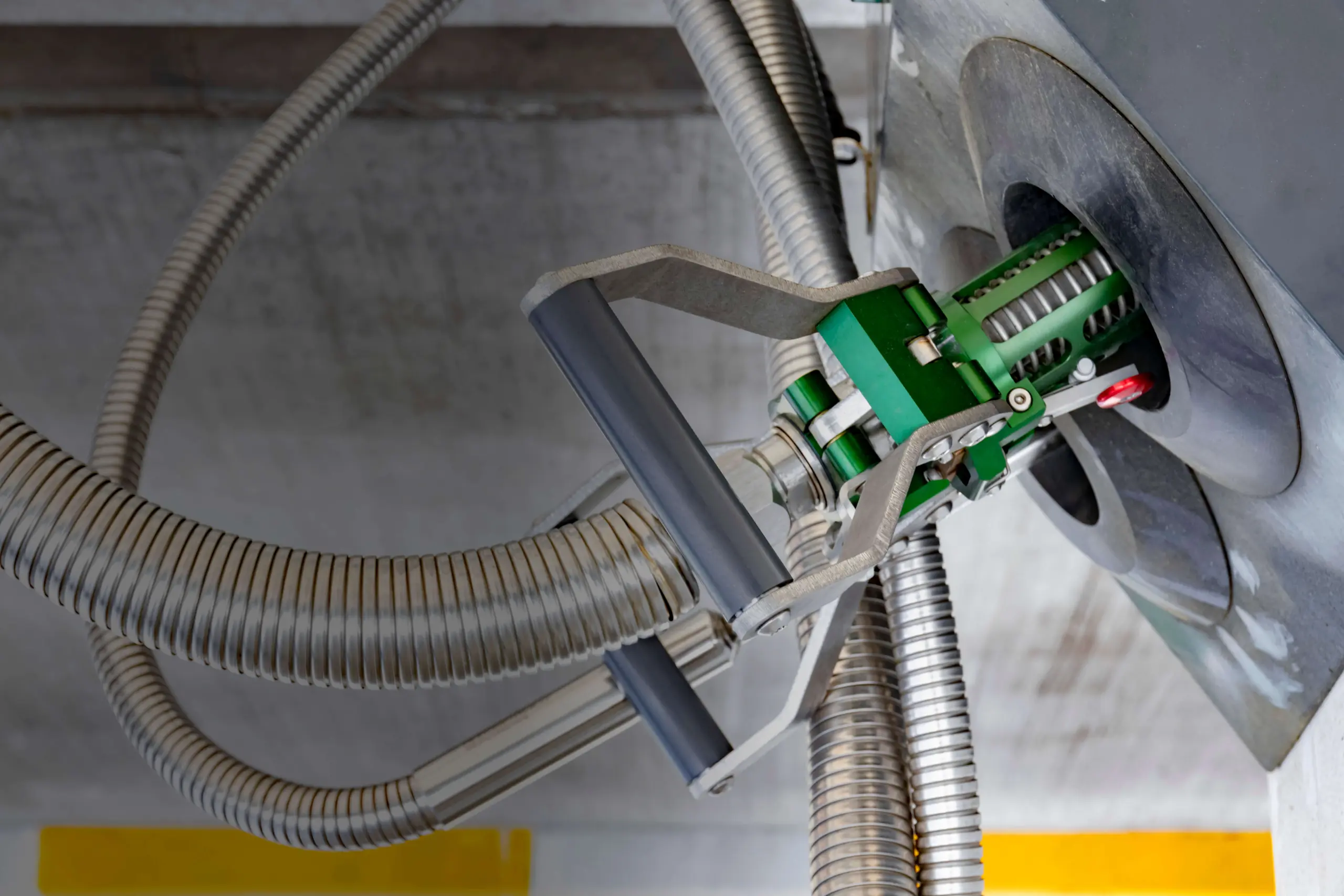 Alternative fuel fire gas detection