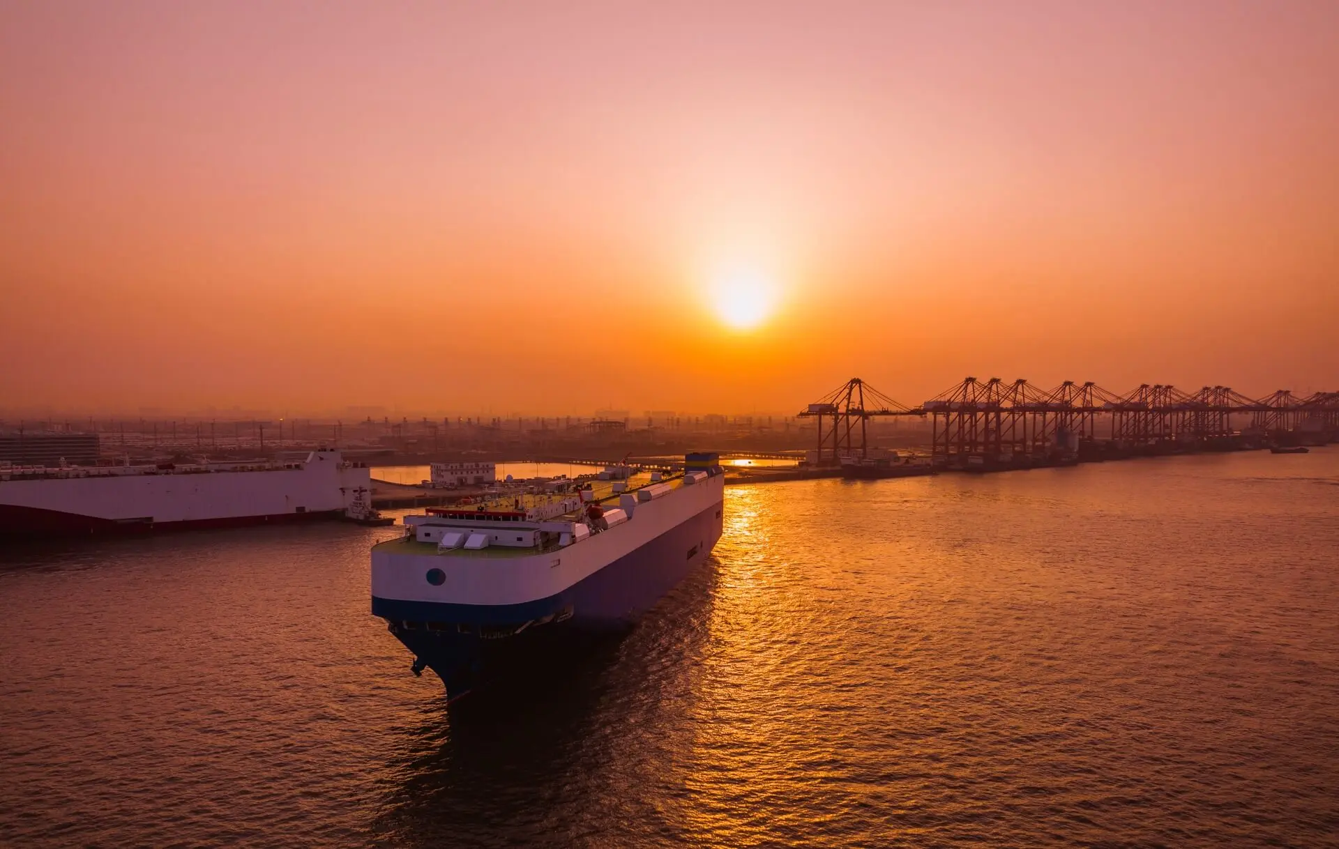 RoRo boat fire gas detection