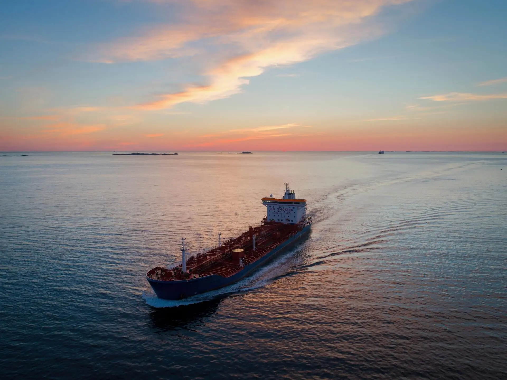 Tanker boat fire gas detection