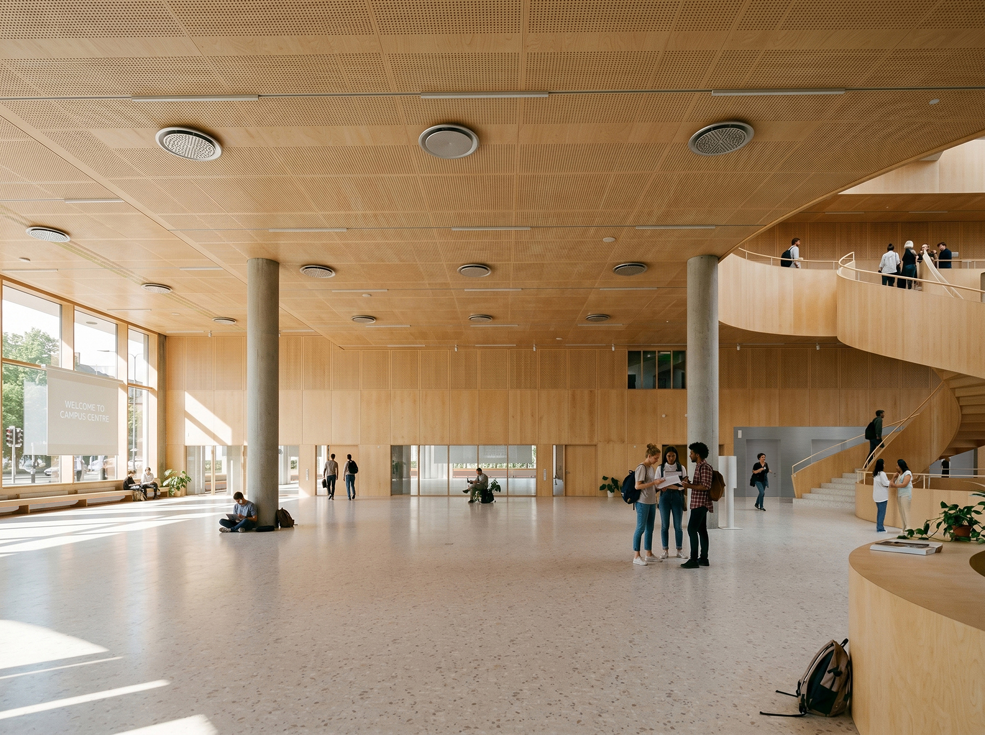 Consilium strengthens security at Malmö University's new building with a seamlessly integrated safety system